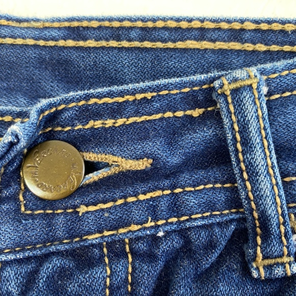 M Vercaro Womens Jeans 30" x 31" High Waist Deep Pockets Western Straight Legs - Picture 4 of 12